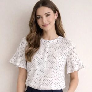 Banana Republic Polka Dot Blouse